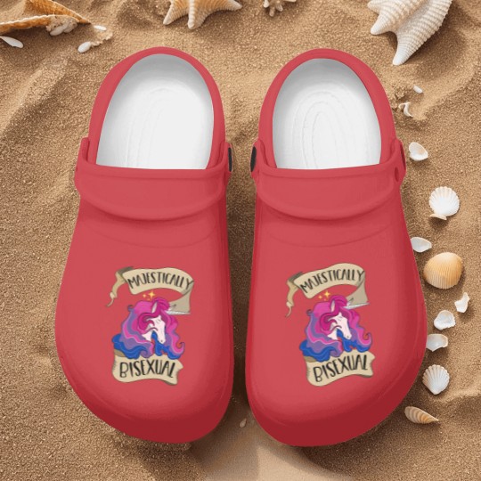 Discover Majestically Bisexual Unicorn - Bisexual Pride - Nurse Clogs