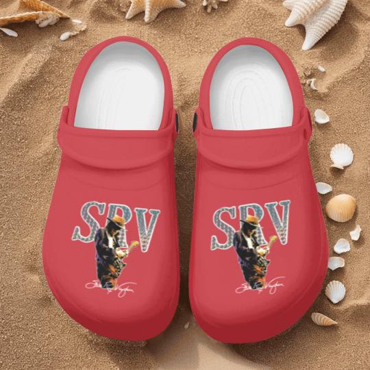 Discover Stevie Ray Vaughan legends never die Essential Nurse Clogs