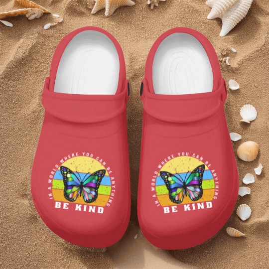 Discover In a world where you can be anything be kind - Be Kind - Nurse Clogs
