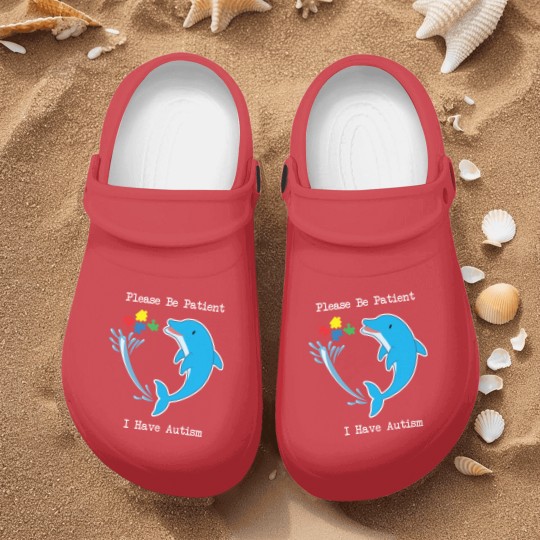Discover Please Be Patient I Have Autism Classic Nurse Clogs Nurse Clogs