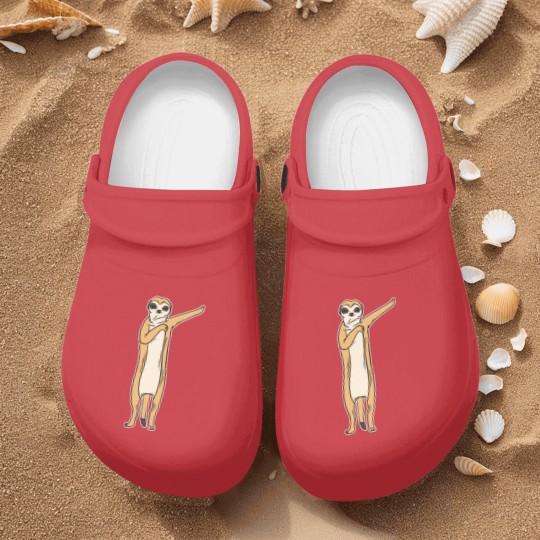 Discover Meerkat Dabbing Dabbin Dabb Dance Gift & Present Nurse Clogs