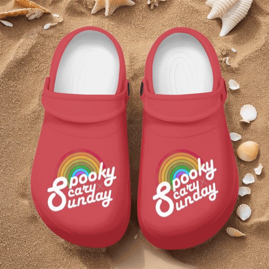 Discover Spooky Scary Sunday Nurse Clogs, Spooky Sunday Unisex