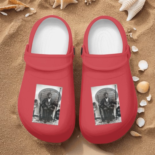 Discover Huey Newton Nurse Clogs
