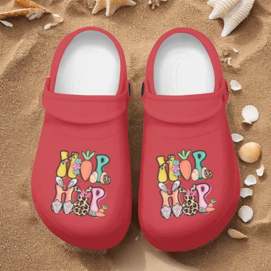 Discover Hip Hop Easter Easter Bunny Nurse Clogs, Easter