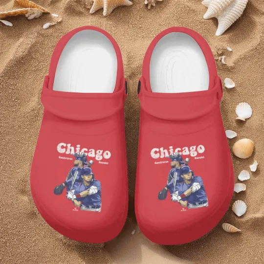 Discover Willson Contreras Men's Cotton Nurse Clogs  Chicago Baseball Willson Contreras
