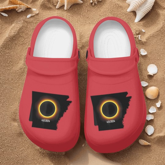 Discover arkansas solar eclipse 2024 t Nurse Clogs