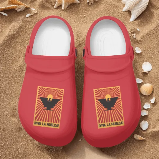 Discover Viva La Huelga Rare 1960S Cesar Chavez  United Farm Workers Huelga Bird Nurse Clogs