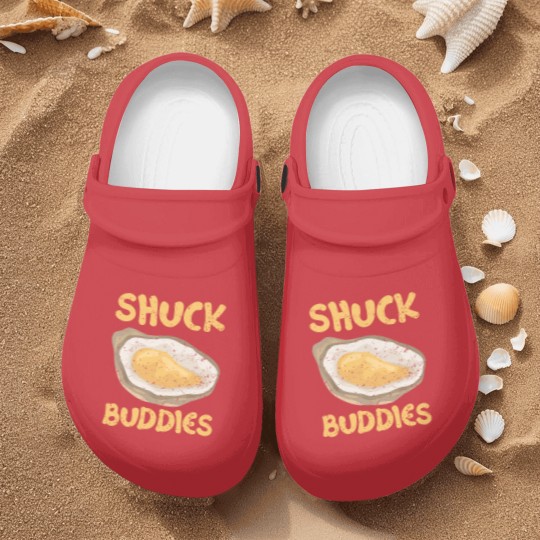 Discover Shuck Buddies Seafood Lover Seas Mollusc Animal Oyster 21 Nurse Clogs