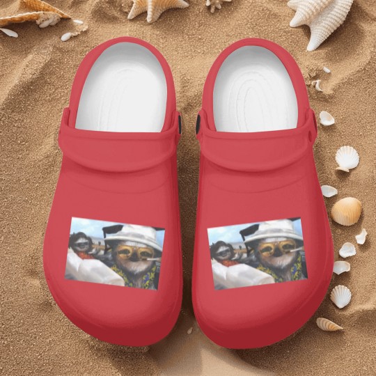 Discover Fear and Loathing in Sloth Vegas Nurse Clogs