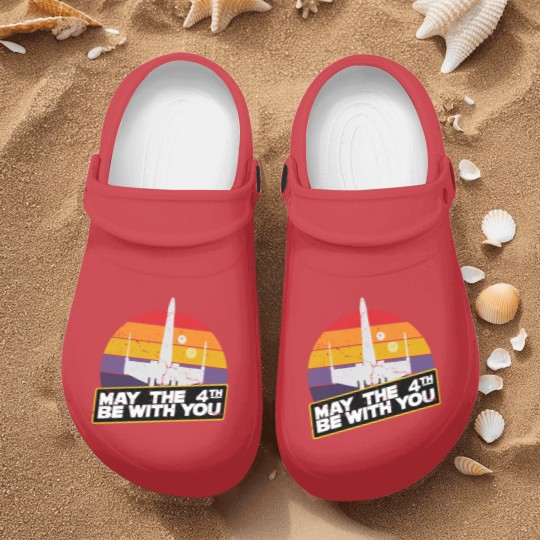 Discover May the 4th be with you, my the fourth be with you Nurse Clogs