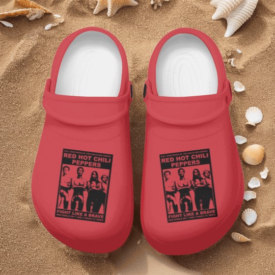 Discover Red Hot Chili 90s Vintage Style Unisex Nurse Clogs, RHCP Nurse Clogs