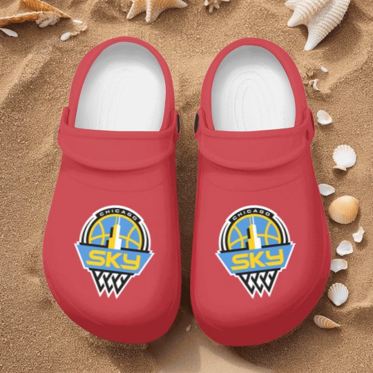 Discover My love Chicago Skies Basketball Nurse Clogs