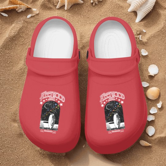 Discover Fleetwood Mac Penguin Portrait, Tour 2018-2019 White Nurse Clogs