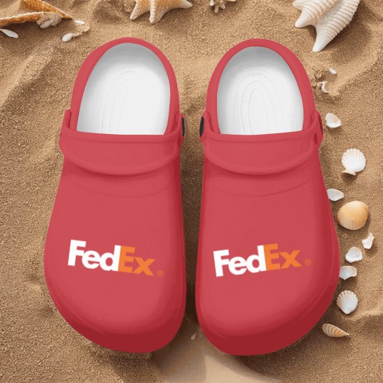 Discover FedEx Ground Delivery Logo Nurse Clogs