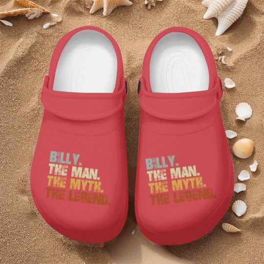 Discover Billy The Man The Myth The Legend - Billy - Nurse Clogs