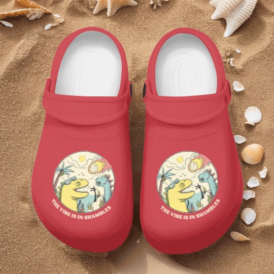 Discover the vibe is in shambles Nurse Clogs