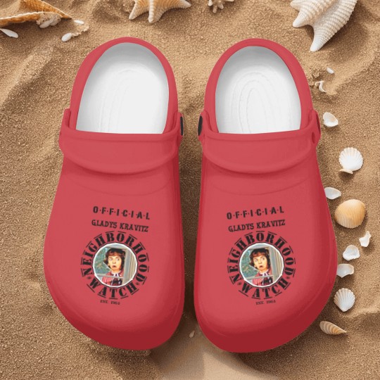Discover "Vintage" Gladys Kravitz Neighborhood Watch - Whimsical Bewitched Fan Art | Essential Garden Flags Nurse Clogs
