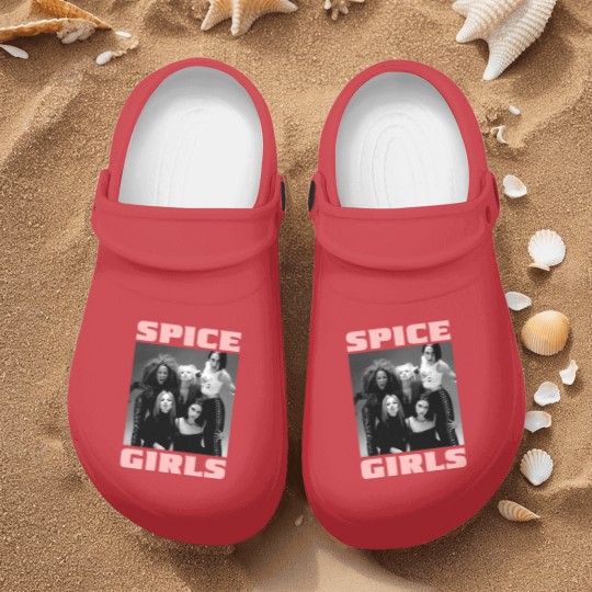 Discover Vintage 90s Spice Girls Graphic Unisex Black Nurse Clogs