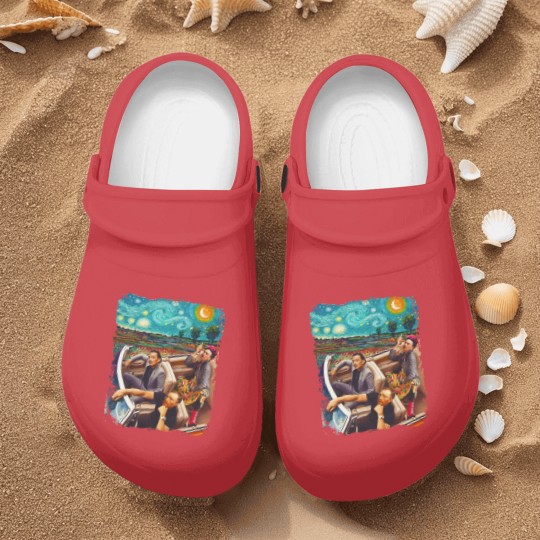 Discover Vincent-Van-Gogh-Frida-Salvador-Dali-Banksy-car    .png Nurse Clogs