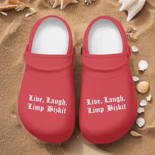 Discover Live, Laugh, Limp Bizkit Nurse Clogs