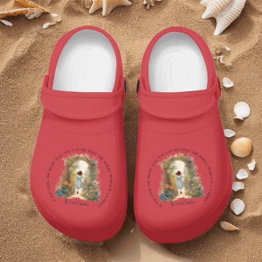 Discover The Secret Garden Art Nurse Clogs