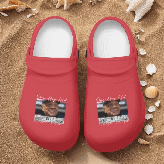 Discover Say Hey Kid - Willie Mays Nurse Clogs
