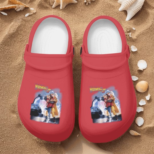 Discover Back to the Future Part II Nurse Clogs, Men's Women's Sizes
