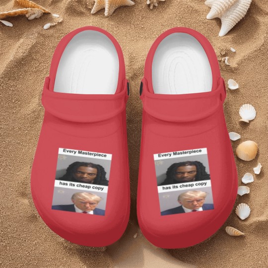 Discover Playboi Carti Donald Trump Mugshot Nurse Clogs