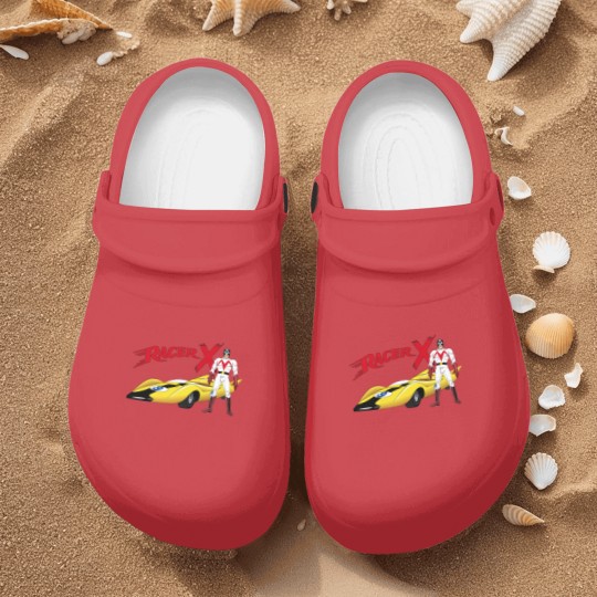 Discover Racer X Tribute to Original 60s Speed Racer Cartoon Series Nurse Clogs