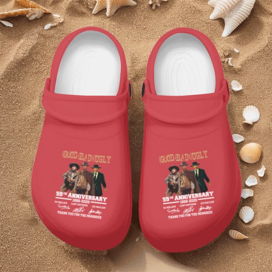 Discover The Bad Ugly Clint Eastwood Anniversary Nurse Clogs