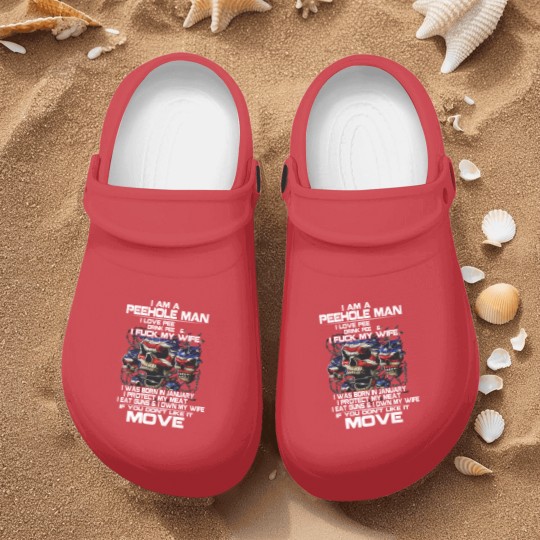 Discover i am a peehole man Nurse Clogs
