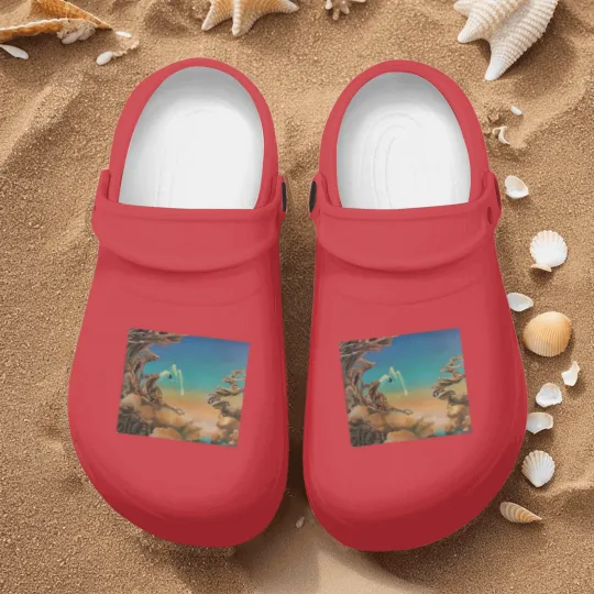 Discover yes band Nurse Clogs