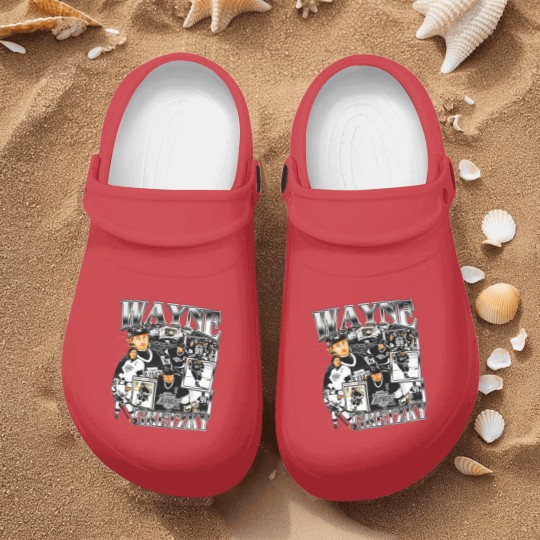 Discover Vintage 90s Graphic Style Wayne Gretzky Nurse Clogs, Wayne Gretzky Nurse Clogs