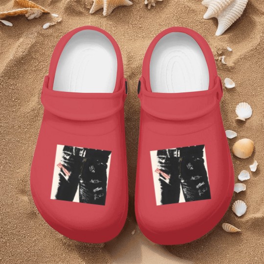 Discover Sticky Fingers album vintage Nurse Clogs