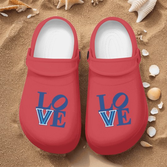 Discover Villanova LOVE Nurse Clogs