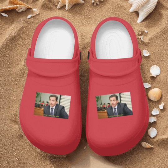 Discover Thats what she said - Michael Scott Nurse Clogs