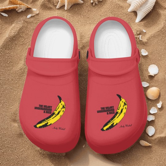 Discover The Velvet Underground _amp_ Nico, LARGE Print Nurse Clogs