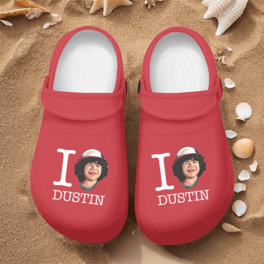 Discover Stranger Things I Love Dustin - Stranger Things Dustin - Nurse Clogs