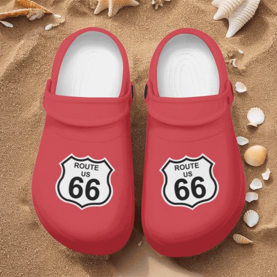 Discover route 66 Nurse Clogs