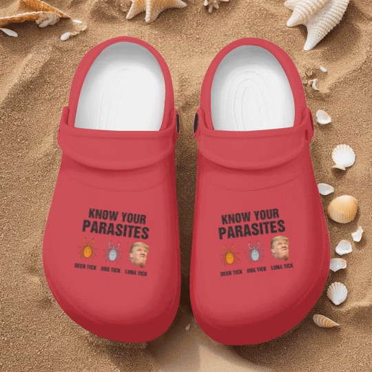 Discover Know Your Parasites Deer Tick Dog Tick Luna Tick Nurse Clogs