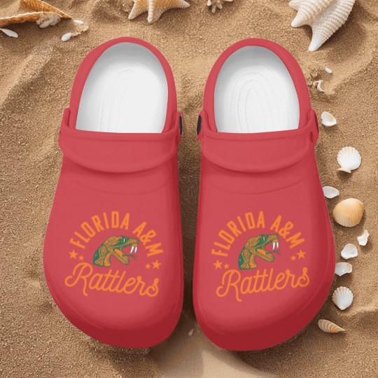 Discover am university famu logo Stickers Nurse Clogs