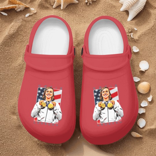 Discover Katie Ledecky The Hero - Athlete - Nurse Clogs