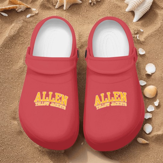 Discover Allen University Yellow Jackets 01 Nurse Clogs