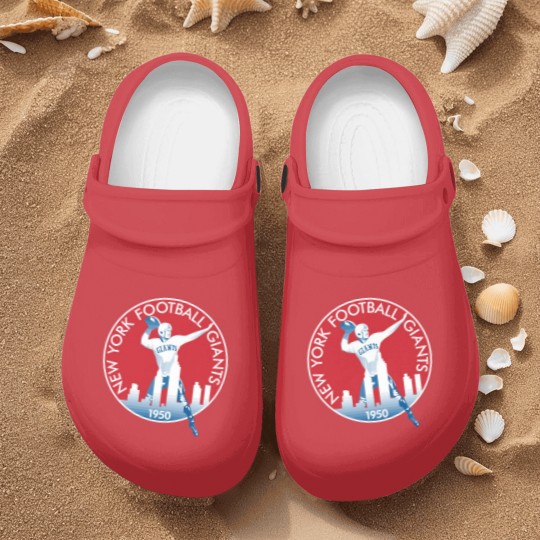 Discover NY Giants old school logo Nurse Clogs