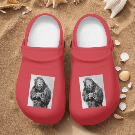 Discover Wizard of Oz Cowardly Lion Nurse Clogs