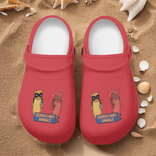 Discover Super Furry Animals Nurse Clogs