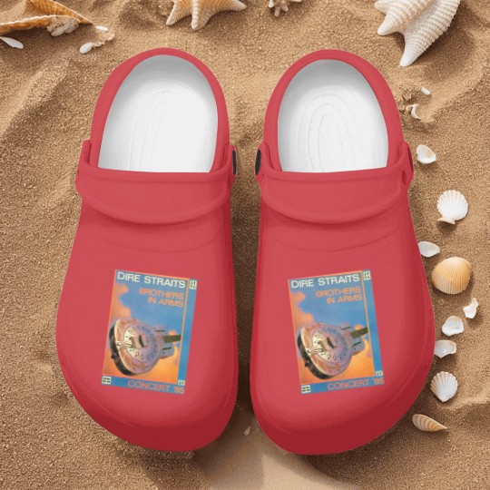 Discover Dire Straits In Concert Nurse Clogs