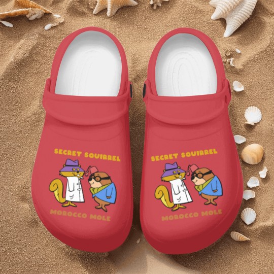 Discover Secret Squirrel and Morocco Mole Nurse Clogs