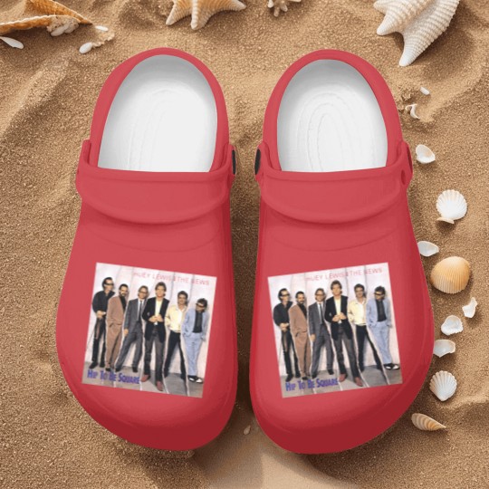 Discover Huey Lewis And The News Hip To Be Square Nurse Clogs