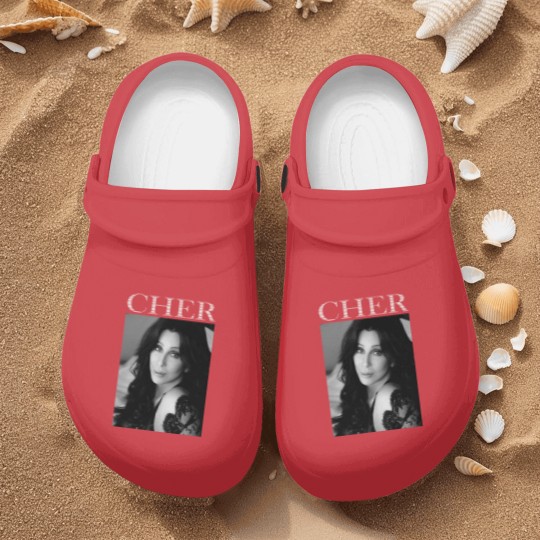 Discover Vintage Cher's Love Music Legends Live Forever - Shoop Shoop Nurse Clogs